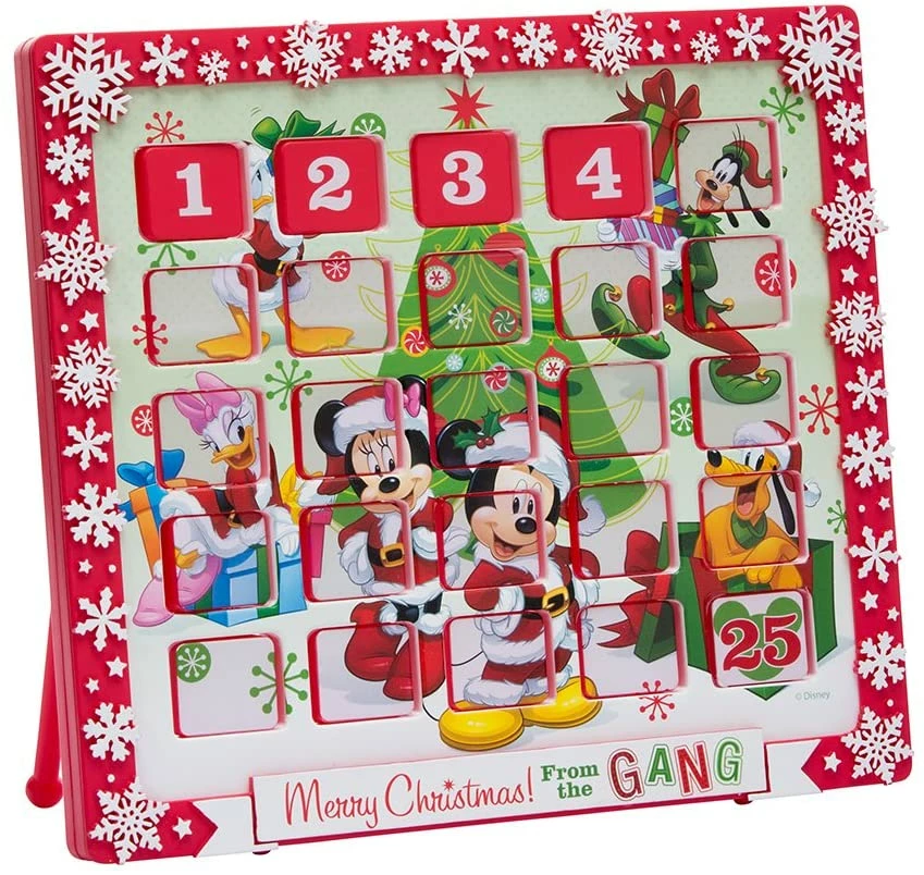 Budget π The β Christmas Palace 9" MICKEY ADVENT CALENDER Table Tops π 1 The Christmas Palace 9" MICKEY ADVENT CALENDER Table Tops