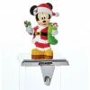 The Christmas Palace 5" MICKEY MOUSE STOCKING HOLDER Skirts & Stockings