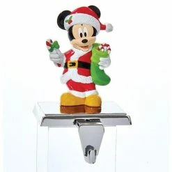 The Christmas Palace 5" MICKEY MOUSE STOCKING HOLDER Skirts & Stockings