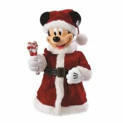 The Christmas Palace Angels & Toppers 10" TREE TOPPER MICKEY SANTA