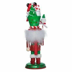 The Christmas Palace Nutcrackers 14" MINNIE MOUSE NUTCRACKER