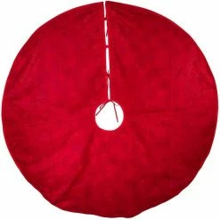 Top 10 π The β Christmas Palace 54" RED POINSETTIA TREE π SKIRT 𧨠5 The Christmas Palace 54