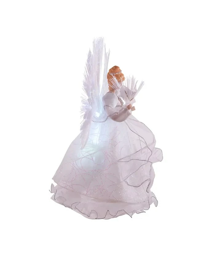 Cheap β€οΈ The π
Christmas Palace 14" WHITE FIBER OPTIC ANGEL TREE TOPPER β€οΈ 2 The Christmas Palace 14" WHITE FIBER OPTIC ANGEL TREE TOPPER