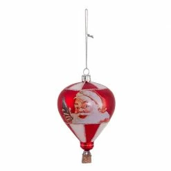 The Christmas Palace Christmas Ornaments 3" COCA COLA HOT AIR BALLON ORNAMENT