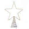 The Christmas Palace 18" TREE TOPPER WIRE STAR LED Angels & Toppers