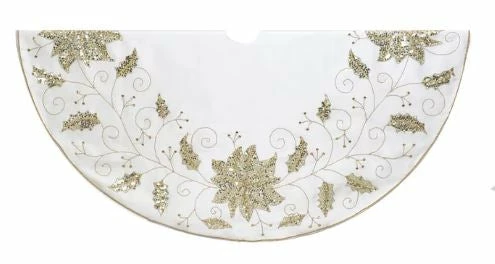 Deals β The β Christmas Palace π Skirts & Stockings 54" IVORY TREE π Skirt WITH EMROIDERED DESIGN π 1 The Christmas Palace Skirts & Stockings 54" IVORY TREE SKIRT WITH EMROIDERED DESIGN