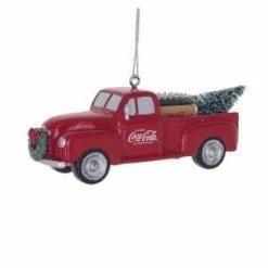 The Christmas Palace 4" COCA-COLA TRUCK ORNAMENT