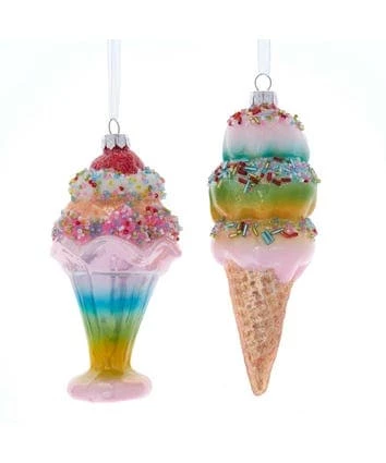 Budget π The π Christmas Palace 6" PASTEL SPRINKLE ICE CREAMS SET OF 4 π Christmas Ornaments π 1 The Christmas Palace 6" PASTEL SPRINKLE ICE CREAMS SET OF 4 Christmas Ornaments