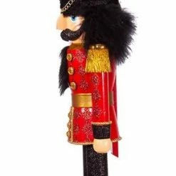 The Christmas Palace 2 FT HOLLYWOOD RED & BLACK ROYAL SOLDIER NUTCRACKER