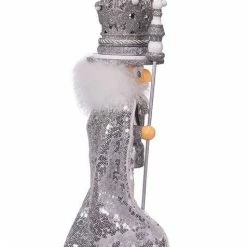 The Christmas Palace 17" SILVER KING NUTCRACKER Nutcrackers