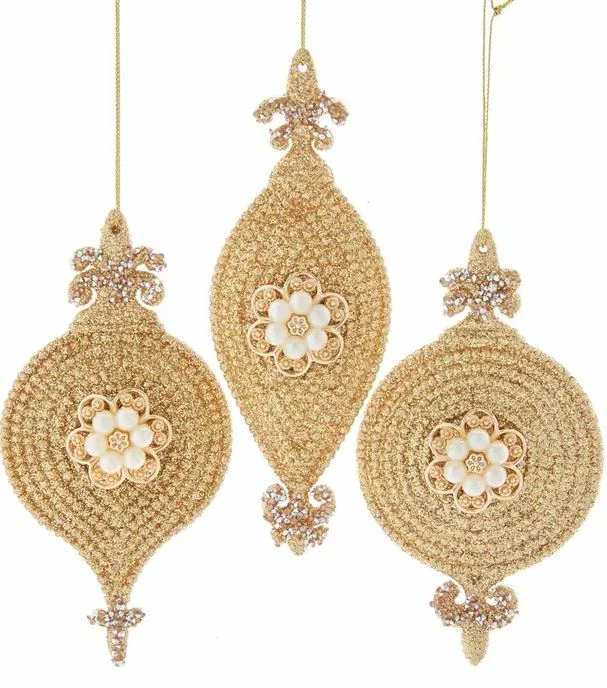 Coupon π The π Christmas Palace 6" GOLD ONION, FINIAL & BALL ORNAMENT SET OF 12 π 1 The Christmas Palace 6" GOLD ONION, FINIAL & BALL ORNAMENT SET OF 12