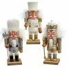 The Christmas Palace 9" HOLLYWOOD NUTCRACKERS ASSORTED SET OF 3