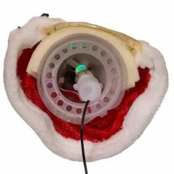 Discount π The π Christmas Palace 12" FIBER OPTIC LED SANTA TREE TOPPER π 7 The Christmas Palace 12