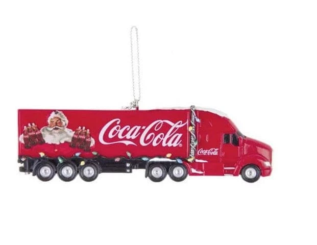 Brand new 🌟 The 🔔 Christmas Palace 5" COCA-COLA TRUCK ORNAMENT 🔔 Christmas Ornaments ✨ 1 The Christmas Palace 5" COCA-COLA TRUCK ORNAMENT Christmas Ornaments