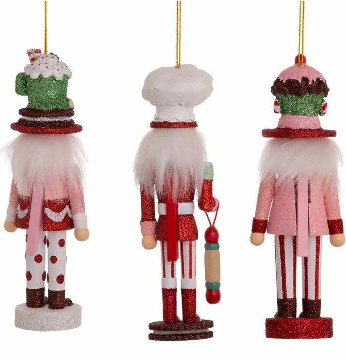 Brand new 𧨠The π
Christmas Palace 6" HOLLYWOOD NUTCRACKERS CAKE, COCOA & GINGERBREAD ORNAMENT SET OF 3 β 3 The Christmas Palace 6" HOLLYWOOD NUTCRACKERS CAKE, COCOA & GINGERBREAD ORNAMENT SET OF 3