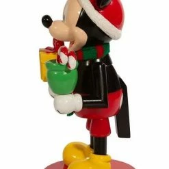 The Christmas Palace Nutcrackers 10" MICKEY MOUSE WITH PRESENT NUTCRACKER