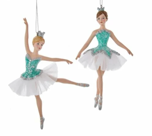 Buy β€οΈ The π
Christmas Palace 6" TURQUOISE & WHITE BALLERINA ASSORTED ORNAMENT SET OF 2 β 1 The Christmas Palace 6" TURQUOISE & WHITE BALLERINA ASSORTED ORNAMENT SET OF 2