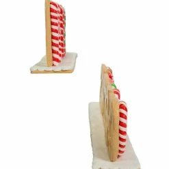 The Christmas Palace Table Tops 8" GINGERBREAD "MERRY CHRISTMAS" TABLE PIECE