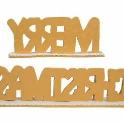Cheapest π― The π Christmas Palace Table Tops 8" GINGERBREAD "MERRY π Christmas" TABLE PIECE π₯ 7 The Christmas Palace Table Tops 8