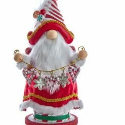 The Christmas Palace 15" JOLLY JINGLES GNOME NUTCRACKER