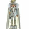 The Christmas Palace Nutcrackers 18" HOLLYWOOD NUTCRAKERS WHITE SNOWFLAKE LED NUTCRACKER