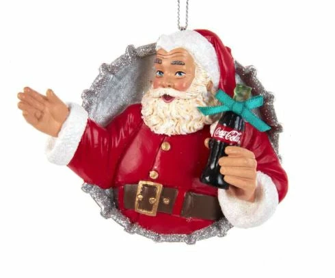 Buy 🤩 The 🎄 Christmas Palace 3" SANTA WITH COCA-COLA CAP ORNAMENT 🎄 Christmas Ornaments 👍 1 The Christmas Palace 3" SANTA WITH COCA-COLA CAP ORNAMENT Christmas Ornaments