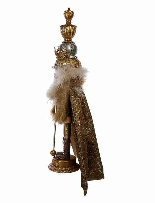 Promo π₯° The π Christmas Palace 18" HOLLYWOOD GOLD KING NUTCRACKER Nutcrackers π 2 The Christmas Palace 18" HOLLYWOOD GOLD KING NUTCRACKER Nutcrackers