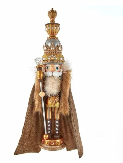 Promo π₯° The π Christmas Palace 18" HOLLYWOOD GOLD KING NUTCRACKER Nutcrackers π 1 The Christmas Palace 18" HOLLYWOOD GOLD KING NUTCRACKER Nutcrackers