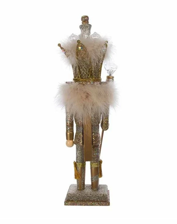 Brand new π― The π Christmas Palace 16" HOLLYWOOD NUTCRACKERS PLATINUM & GOLD GLITTERED NUTCRACKER π 2 The Christmas Palace 16" HOLLYWOOD NUTCRACKERS PLATINUM & GOLD GLITTERED NUTCRACKER