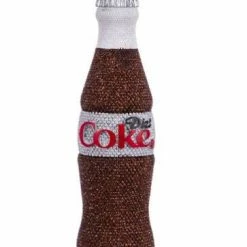 The Christmas Palace 5" BEADED DIET COKE BOTTLE ORNAMENT Christmas Ornaments