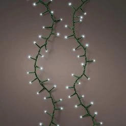 The Christmas Palace 108 FT COMPACT STARTER SET COOL WHITE WITH 3 STRINGS OF 500 LED LIGHTS EACH CHRISTMAS LIGHTS