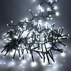 The Christmas Palace 16 FT CLUSTER EXTENSION SET COOL WHITE WITH 1 STRING OF 500 LED LIGHTS