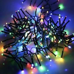 The Christmas Palace 16 FT CLUSTER EXTENSION SET MULTI WITH 1 STRING OF 500 LED LIGHTS CHRISTMAS LIGHTS