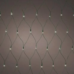 The Christmas Palace 4 FT X 6 FT STARTER SET WARM WHITE 1 NET LIGHT OF 200 LED LIGHTS