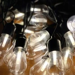 The Christmas Palace 31 FT LED WARM WHITE PARTY LIGHTS STARTER KIT WITH 1 STRING OF 20 LIGHTS