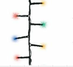 The Christmas Palace CHRISTMAS LIGHTS 52 FT COMPACT 750 LED COLOR CHANGE GREEN WIRE 8 FUNCTION TWINKLE