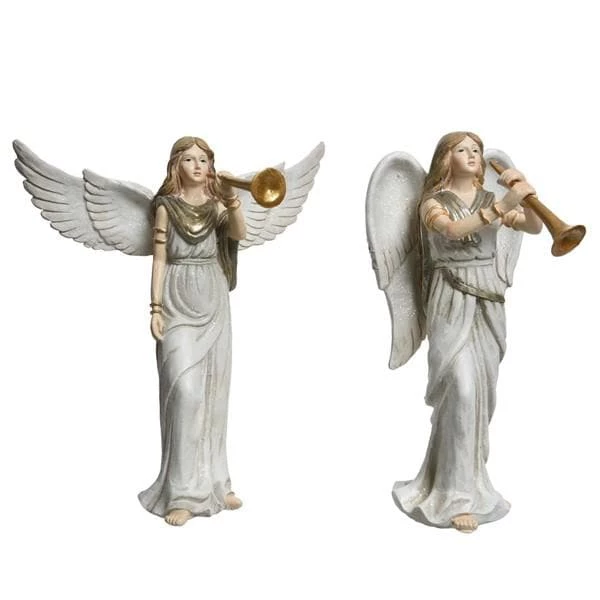 Best reviews of π The π Christmas Palace Angels & Toppers 12" CREAM ANGEL WITH TRUMPET ASSORTED SET OF 2 βοΈ 1 The Christmas Palace Angels & Toppers 12" CREAM ANGEL WITH TRUMPET ASSORTED SET OF 2