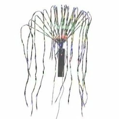 The Christmas Palace 6.5 FT 680 LED CASCADE LIGHT MULTICOLOR WITH 5 FLOW SPEED SET OF 2 CHRISTMAS LIGHTS