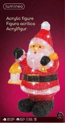 Brand new β The π
Christmas Palace 18.11" 40LED COOL WHITE BATTERY OPERATED OUTDOOR SANTA ACRYLIC Outdoor LED π 2 The Christmas Palace 18.11" 40LED COOL WHITE BATTERY OPERATED OUTDOOR SANTA ACRYLIC Outdoor LED