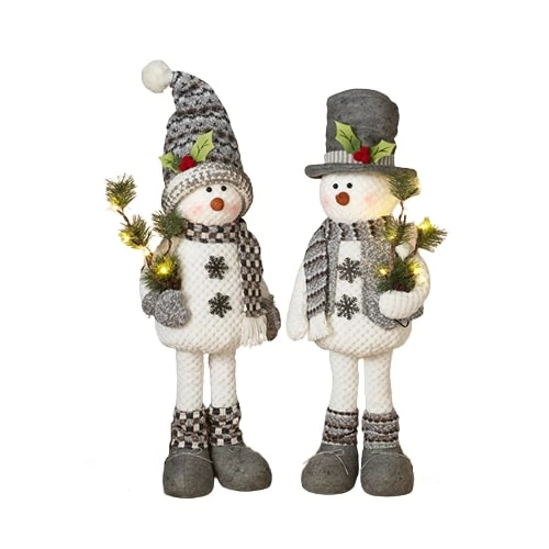 Brand new π The π Christmas Palace 25" HOLIDAY SNOWMEN WITH LIGHT UP TREE SET OF 2 Table Tops π 1 The Christmas Palace 25" HOLIDAY SNOWMEN WITH LIGHT UP TREE SET OF 2 Table Tops