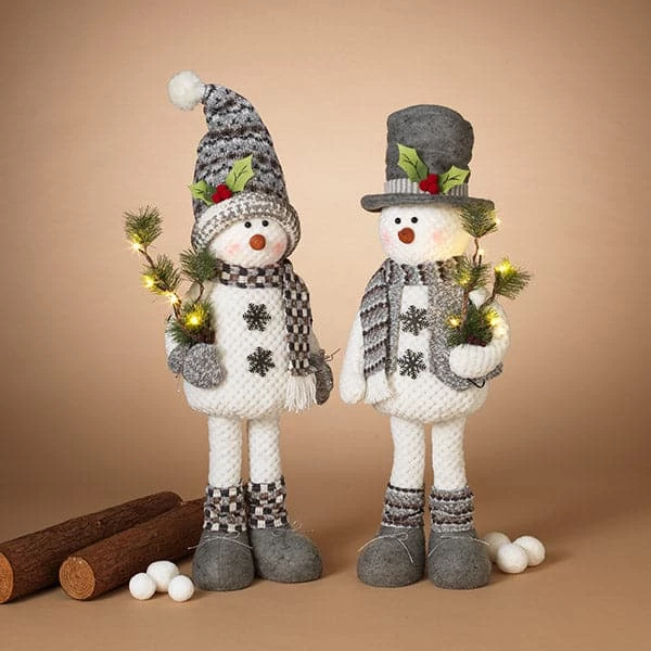 Brand new π The π Christmas Palace 25" HOLIDAY SNOWMEN WITH LIGHT UP TREE SET OF 2 Table Tops π 2 The Christmas Palace 25" HOLIDAY SNOWMEN WITH LIGHT UP TREE SET OF 2 Table Tops