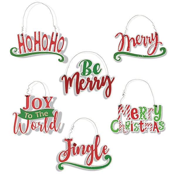 Best reviews of π The π
Christmas Palace 7" WOOD HOLIDAY SIGN ORNAMENTS ASSORTED SET OF 6 𧨠1 The Christmas Palace 7" WOOD HOLIDAY SIGN ORNAMENTS ASSORTED SET OF 6