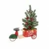 The Christmas Palace Table Tops 22" SCOOTER WITH CHRISTMAS TREE BATTERY OPERATED