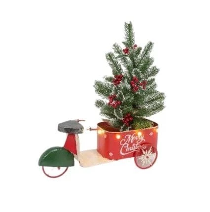 Promo β The π Christmas Palace Table Tops 22" SCOOTER WITH π Christmas TREE BATTERY OPERATED π 1 The Christmas Palace Table Tops 22" SCOOTER WITH CHRISTMAS TREE BATTERY OPERATED