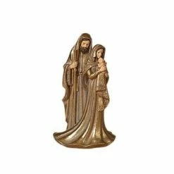 The Christmas Palace 9" GOLD HOLY FAMILY