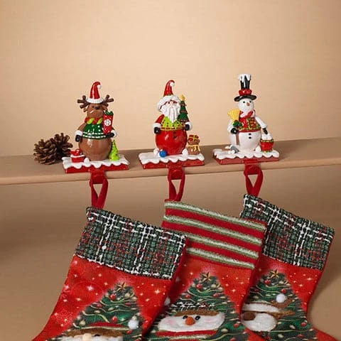 Flash Sale β€οΈ The π
Christmas Palace π Skirts & Stockings 6" FESTIVE SANTA, SNOWMAN & DEER STOCKING HOLDER ASSORTED SET OF 3 π€© 2 The Christmas Palace Skirts & Stockings 6" FESTIVE SANTA, SNOWMAN & DEER STOCKING HOLDER ASSORTED SET OF 3