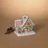The Christmas Palace Table Tops 7" PASTEL GINGERBREAD HOUSE