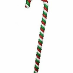 The Christmas Palace 36" RED, WHITE, & GREEN CANDY CANE Peppermint Swirl