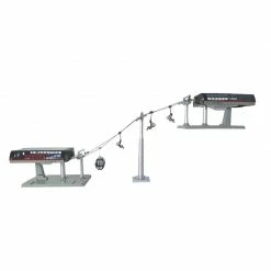 The Christmas Palace Animated Accessories 13 FT SILVER & RED SKI LIFT 1:32 SCALE