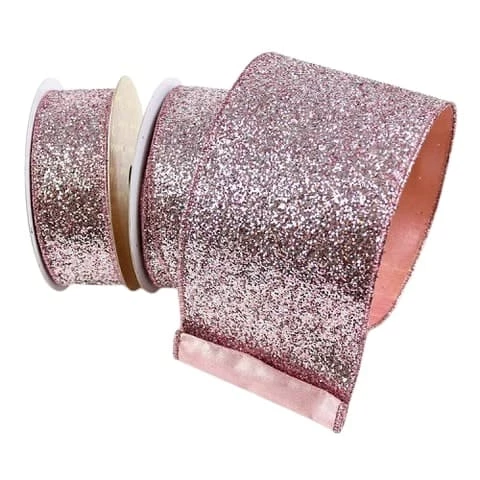 Best reviews of π₯° The π Christmas Palace 4" X 10YD ROSE PINK GLITTER MAGIC RIBBON π₯ 1 The Christmas Palace 4" X 10YD ROSE PINK GLITTER MAGIC RIBBON